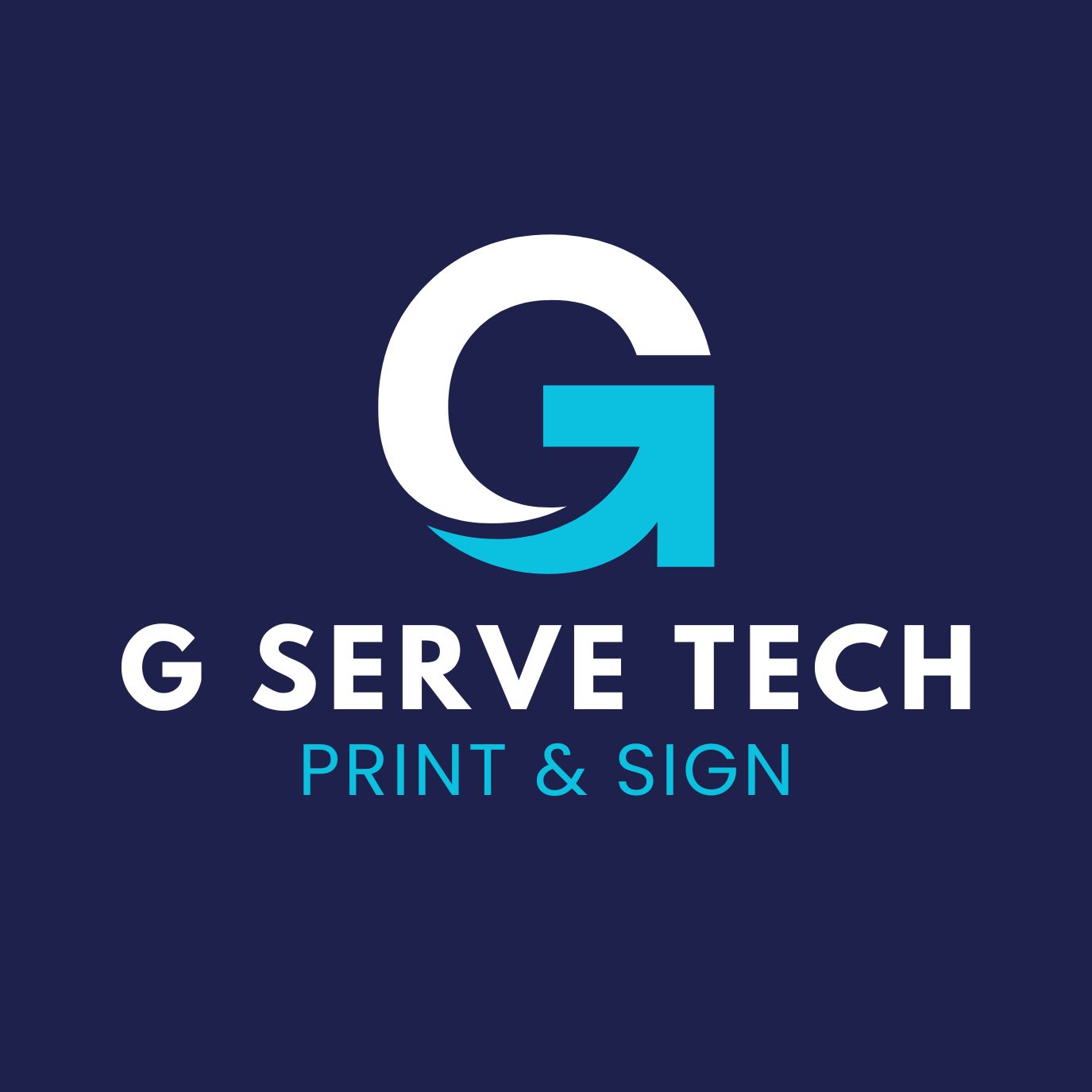 Print GServe Tech Logo